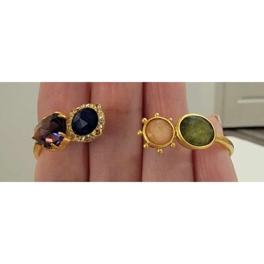 Kate Spade Hinged Bracelet – Multi-Stone – Gold - Picture 7 of 10